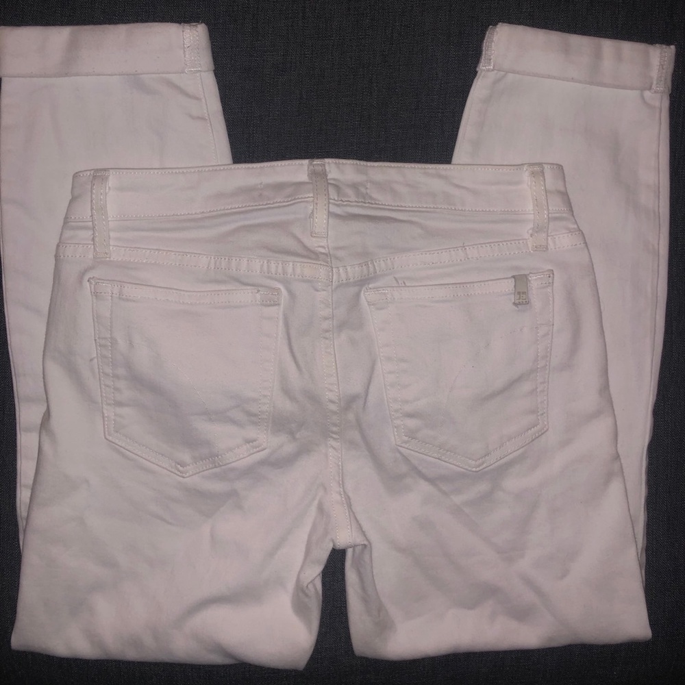 Joe’s Jeans Markie White Cropped Jeans
